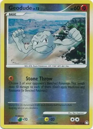 Mysterious Treasures Geodude #84/123 reverse holo