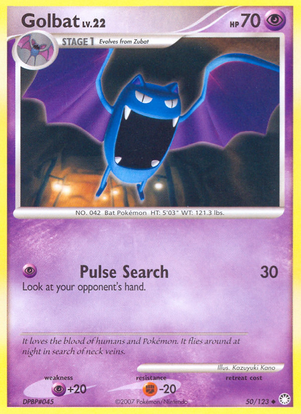 Mysterious Treasures Golbat #50/123