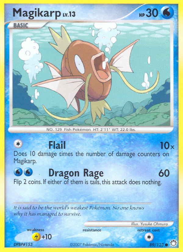 Mysterious Treasures Magikarp #89/123