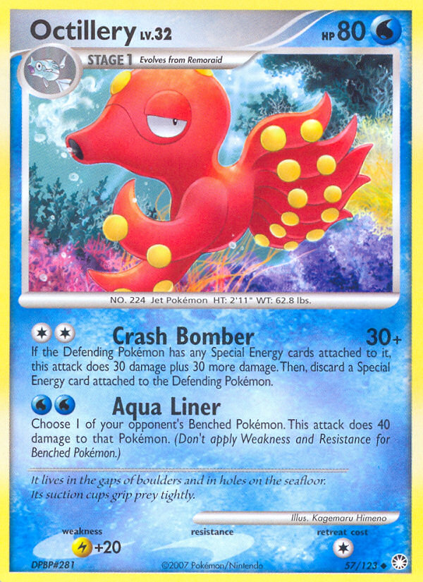 Mysterious Treasures Octillery #57/123