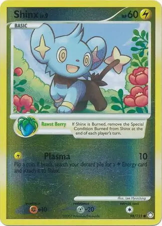 Mysterious Treasures Shinx #98/123 reverse holo