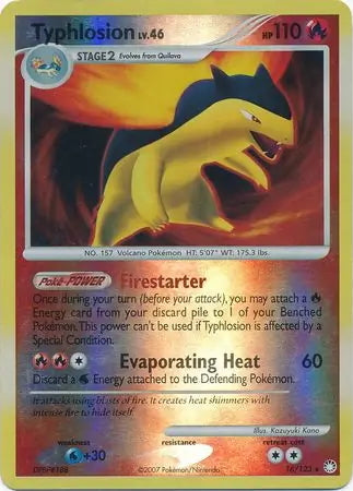 Mysterious Treasures Typhlosion #16/123 reverse holo