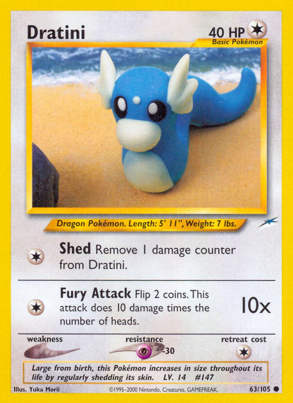Neo Destiny Dratini #63/105 unlimited