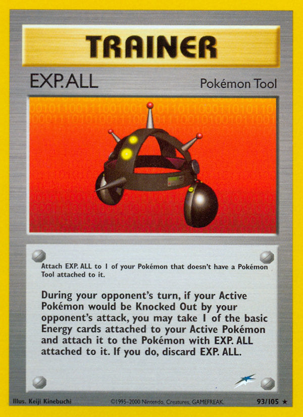 Neo Destiny EXP. ALL #93/105 unlimited