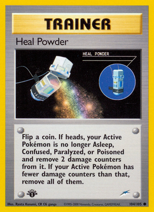 Neo Destiny Heal Powder #104/105 first edition