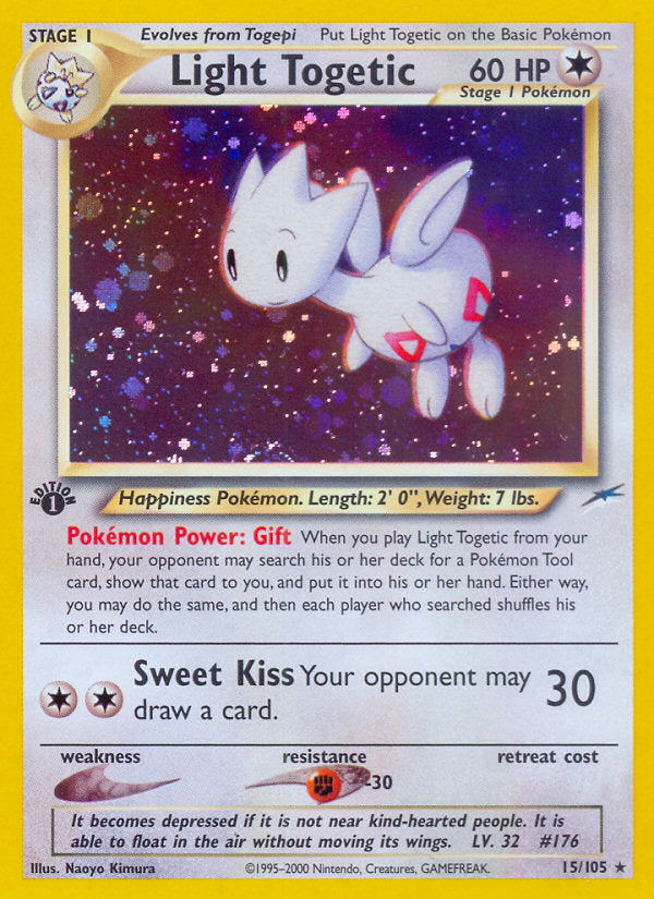 Neo Destiny Holo Light Togetic #15/105 first edition