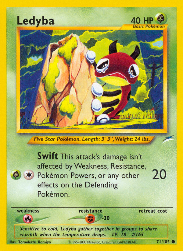 Neo Destiny Ledyba #71/105 unlimited