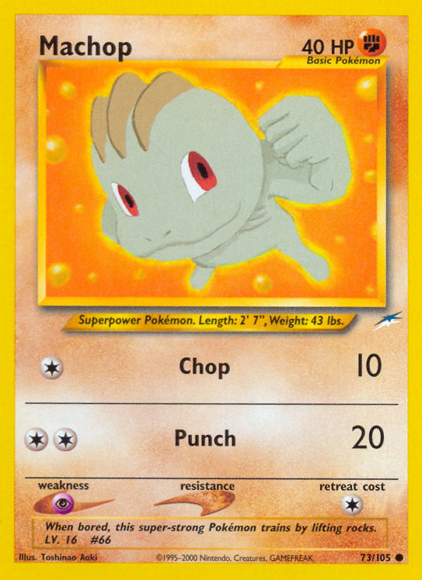 Neo Destiny Machop #73/105 unlimited