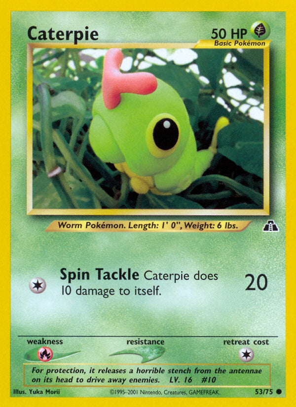 Neo Discovery Caterpie #53/75 unlimited