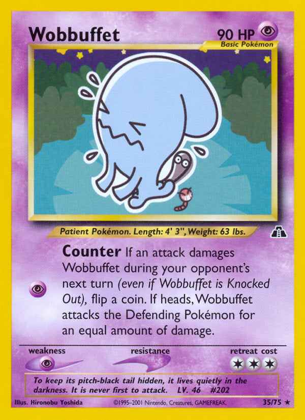 Neo Discovery Wobbuffet #35/75 unlimited