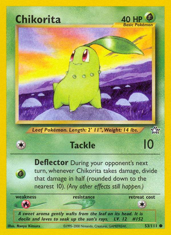 Neo Genesis Chikorita #53/111 unlimited