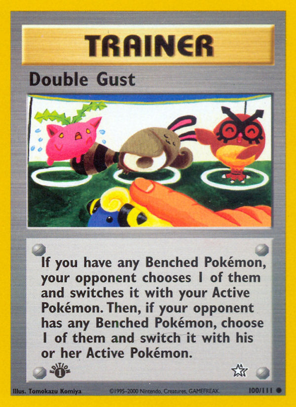 Neo Genesis Double Gust #100/111 first edition