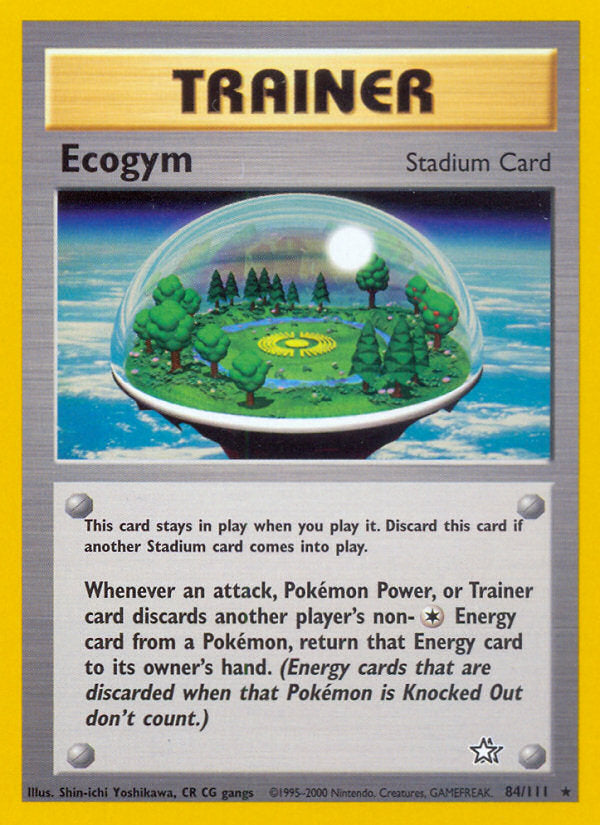Neo Genesis Ecogym #84/111 unlimited