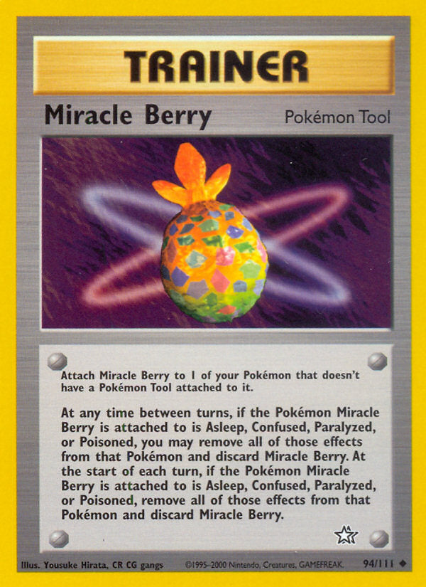 Neo Genesis Miracle Berry #94/111 unlimited