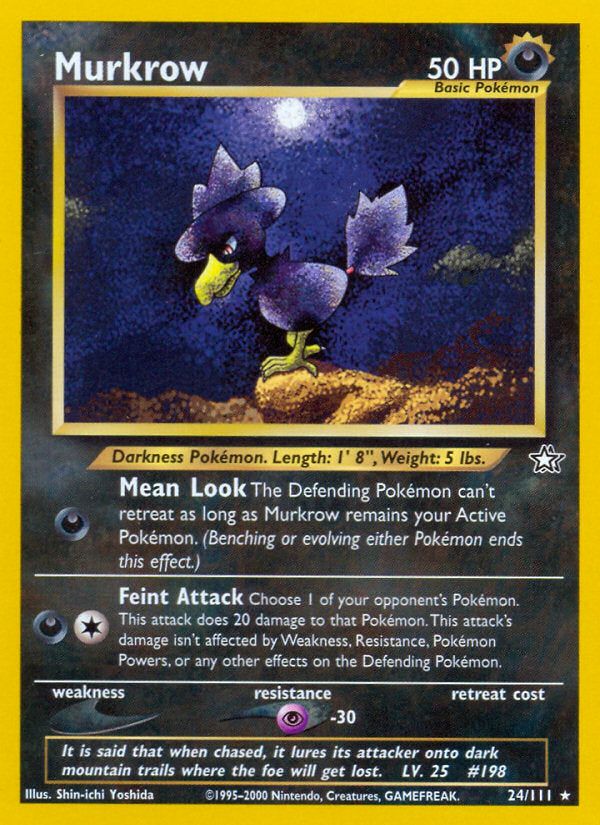 Neo Genesis Murkrow #24/111 unlimited