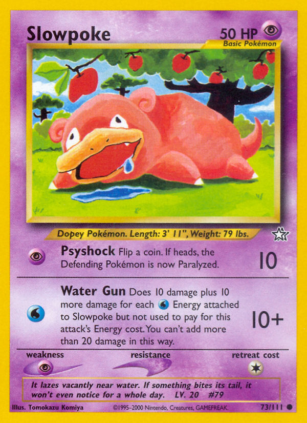 Neo Genesis Slowpoke #73/111 unlimited