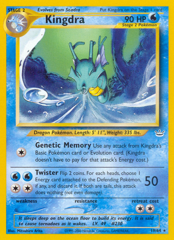 Neo Revelation Kingdra #19/64 unlimited