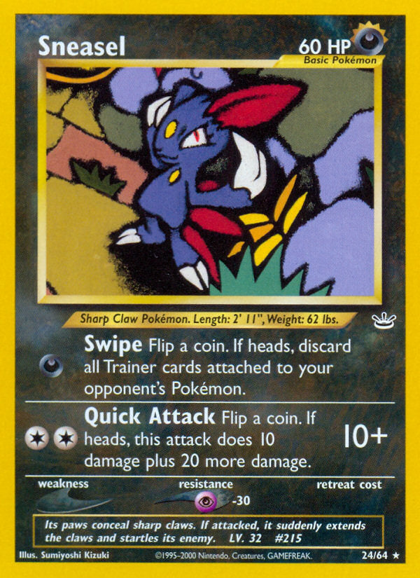 Neo Revelation Sneasel #24/64 unlimited