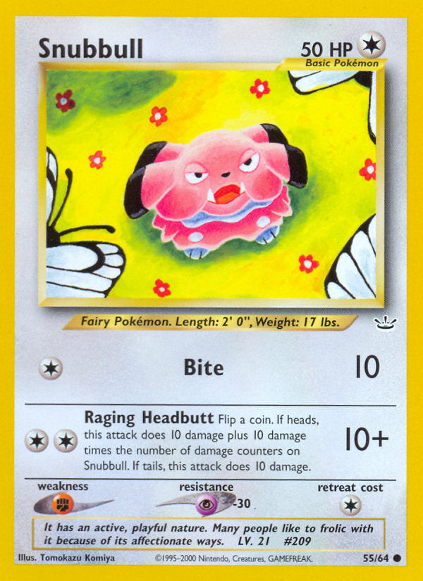 Neo Revelation Snubbull #55/64 unlimited