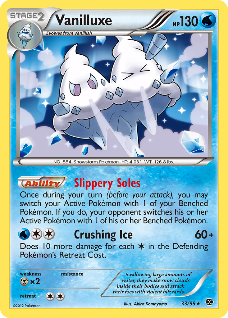 Next Destinies Holo Vanilluxe #33/99