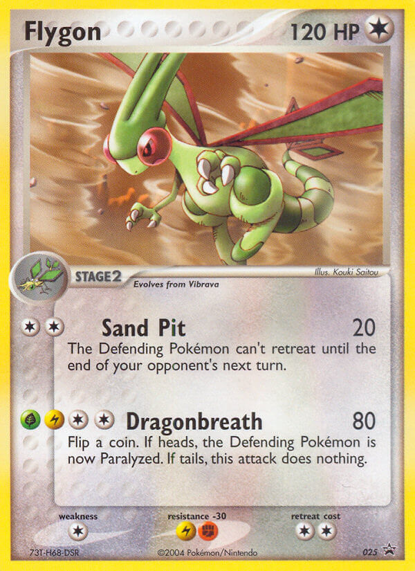 Nintendo Promos Flygon #25