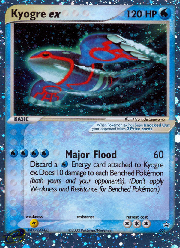 Nintendo Promos Holo Kyogre ex #1