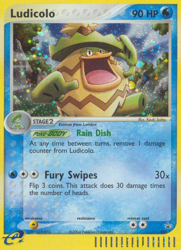 Nintendo Promos Holo Ludicolo #20
