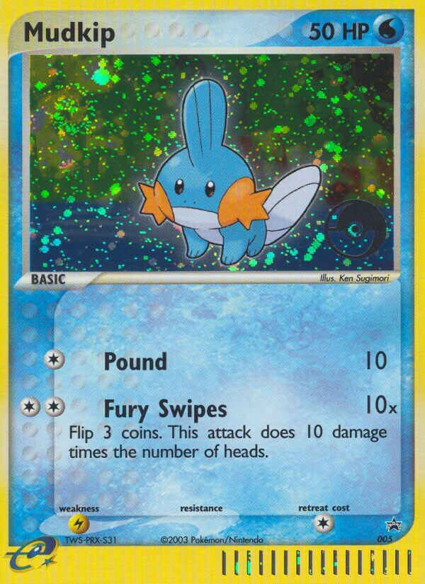 Nintendo Promos Holo Mudkip #5