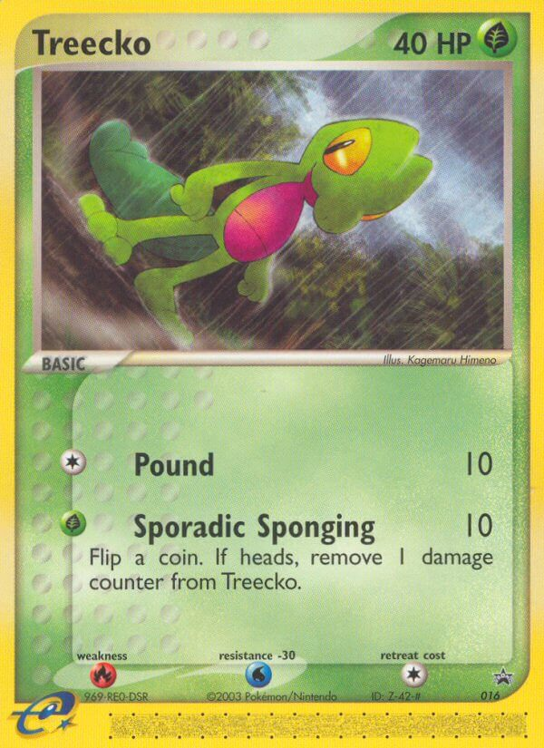Nintendo Promos Holo Treecko #16