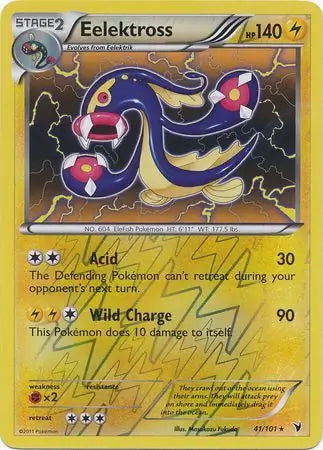 Noble Victories Eelektross #41/101 reverse holo