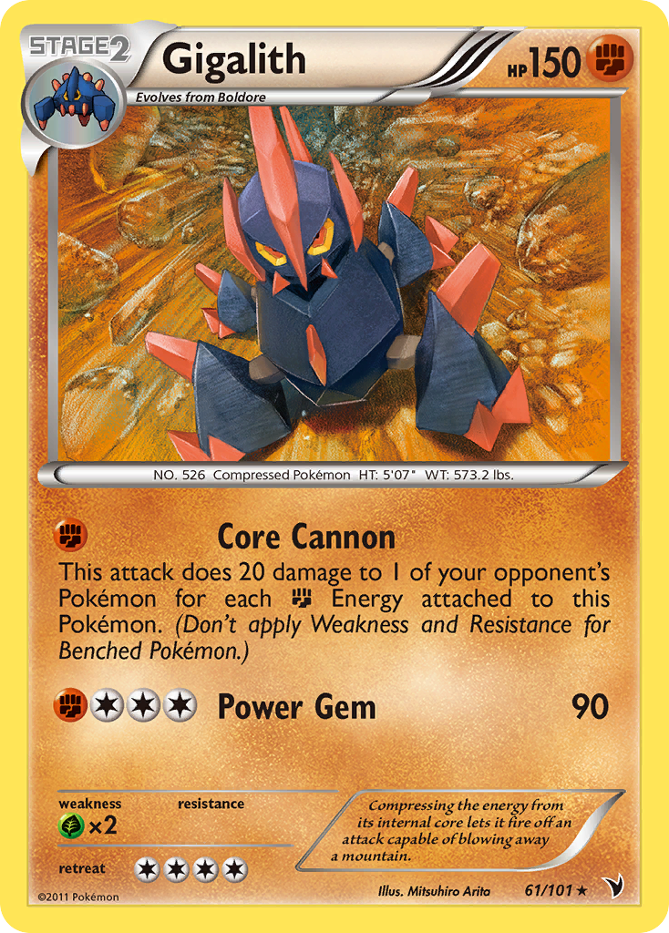 Noble Victories Gigalith #61/101