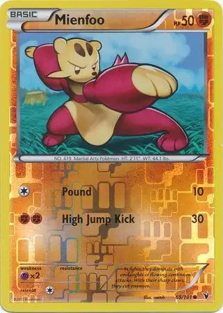 Noble Victories Mienfoo #69/101 reverse holo