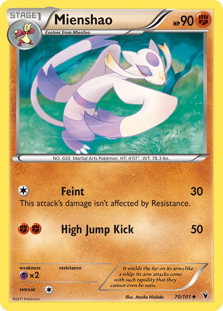 Noble Victories Mienshao #70/101