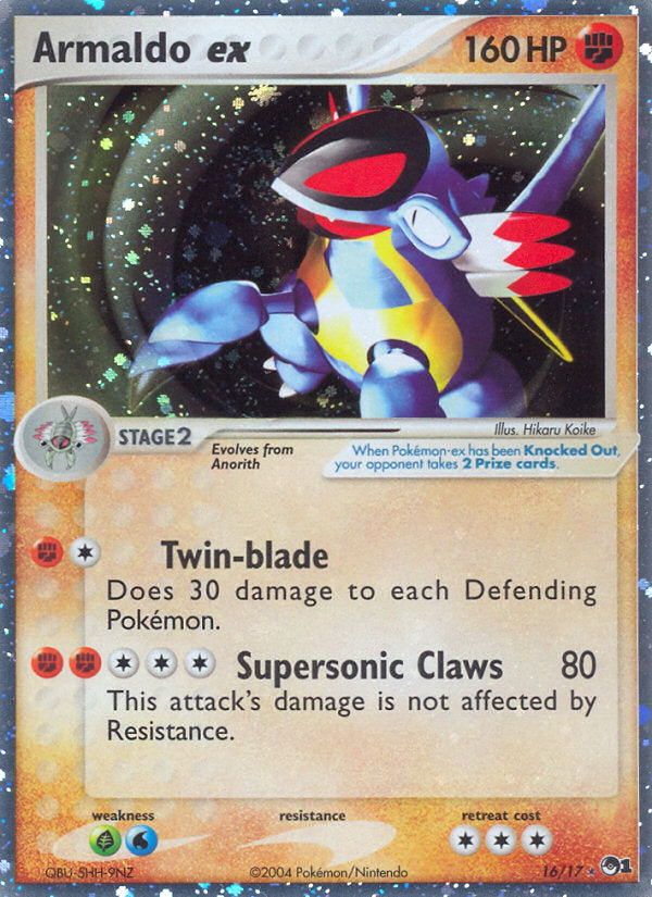 POP Series 1 Holo Armaldo ex #16