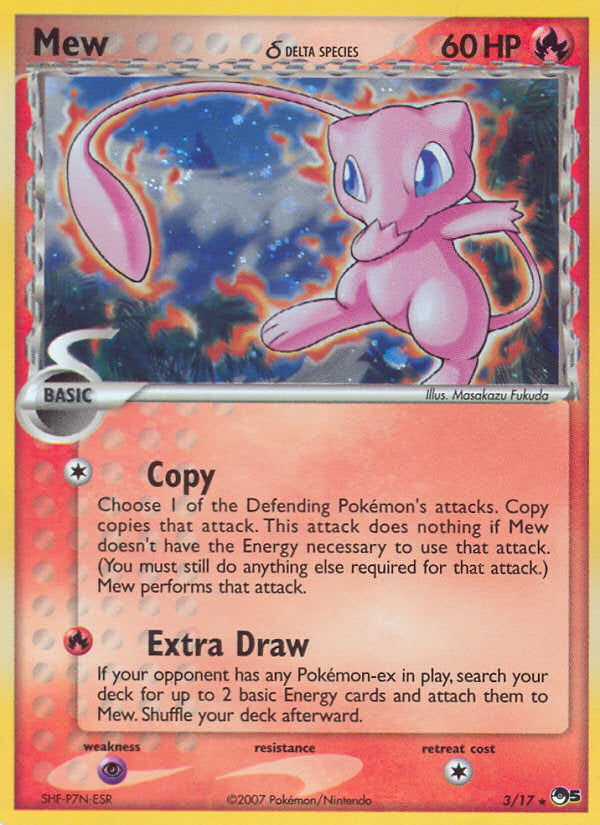 POP Series 5 Holo Mew d #3