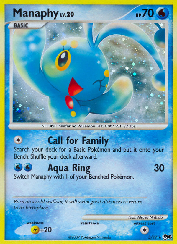 POP Series 6 Holo Manaphy #3