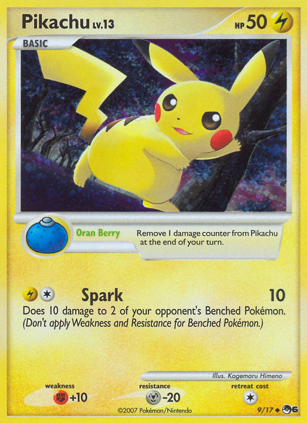 POP Series 6 Holo Pikachu #9