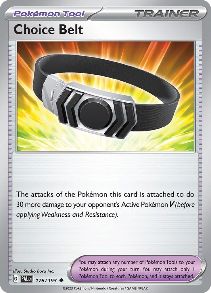 Paldea Evolved Choice Belt #176/193