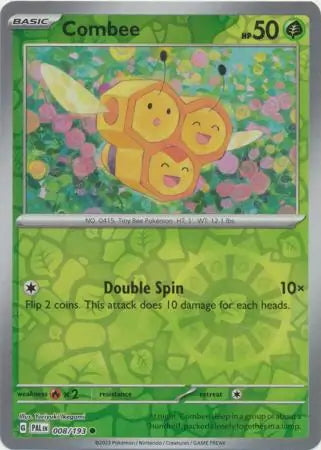 Paldea Evolved Combee #8/193 reverse holo