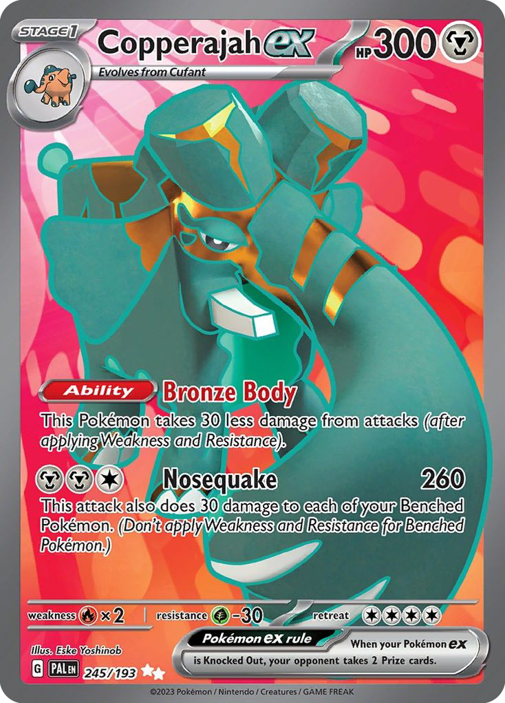 Paldea Evolved Copperajah EX #245/193