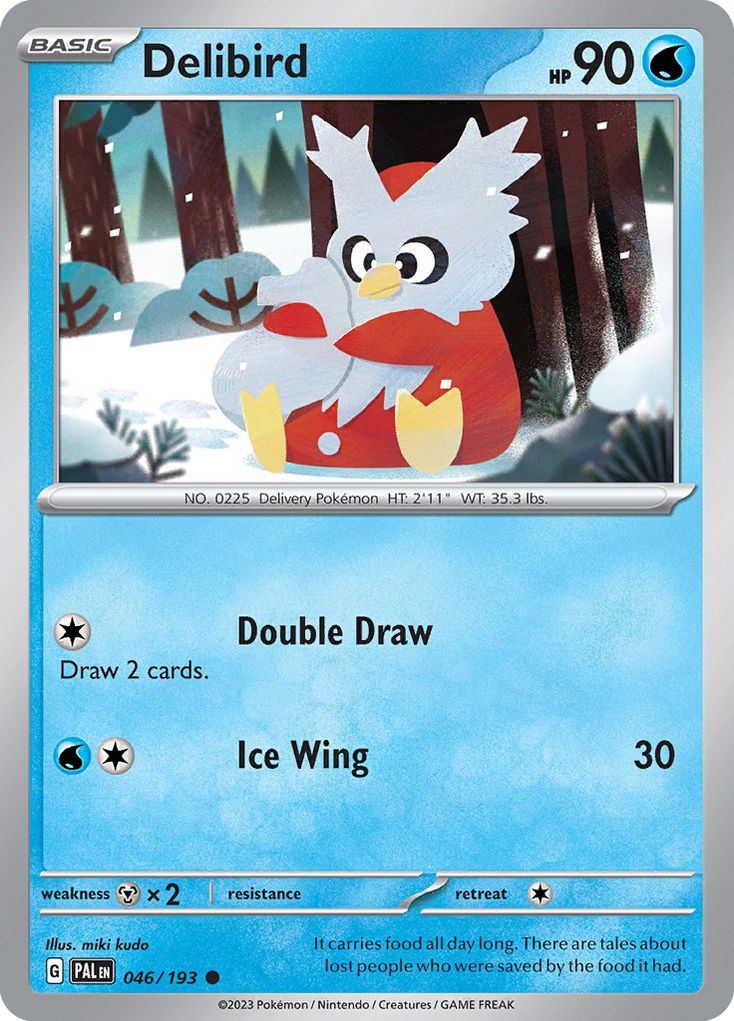 Paldea Evolved Delibird #46/193