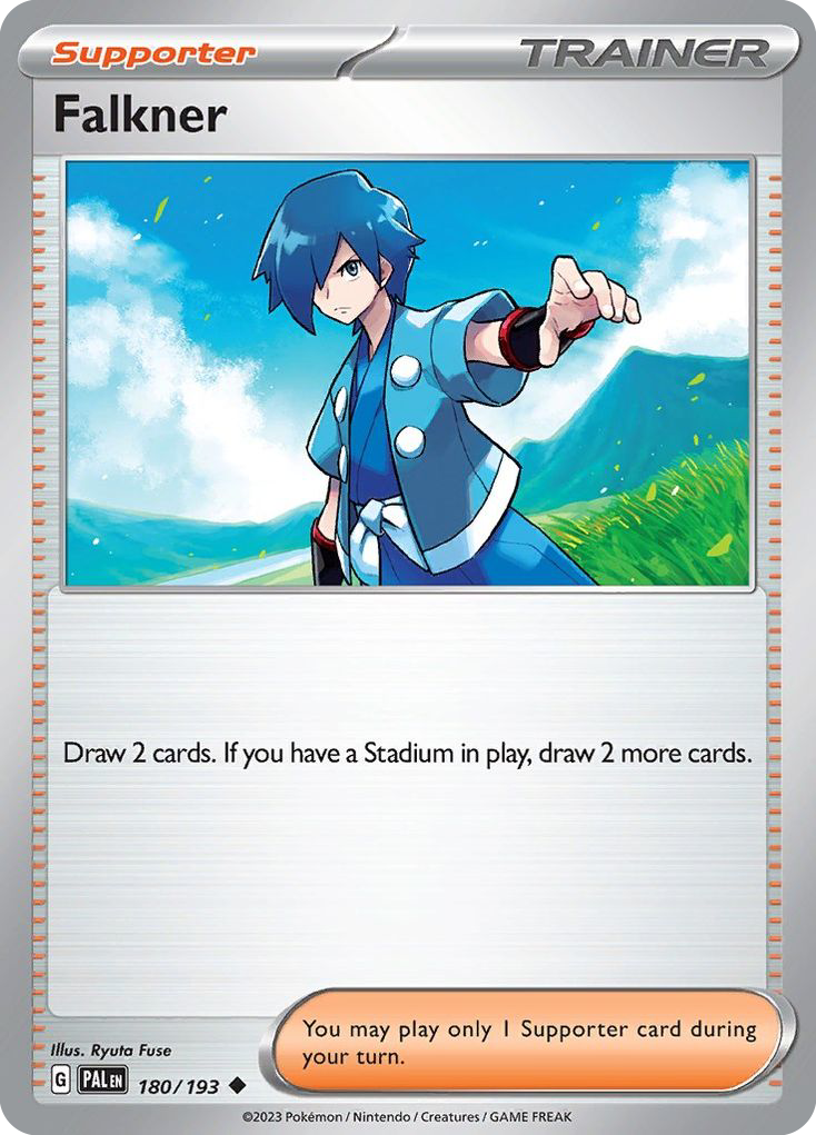 Paldea Evolved Falkner #180/193