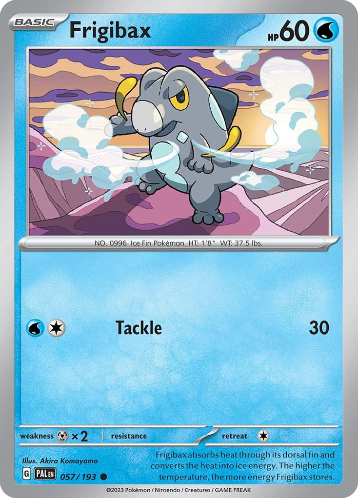 Paldea Evolved Frigibax #57/193