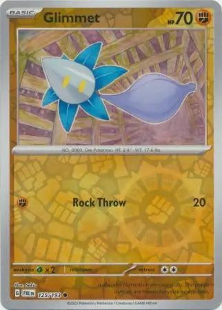 Paldea Evolved Glimmet #125/193 reverse holo