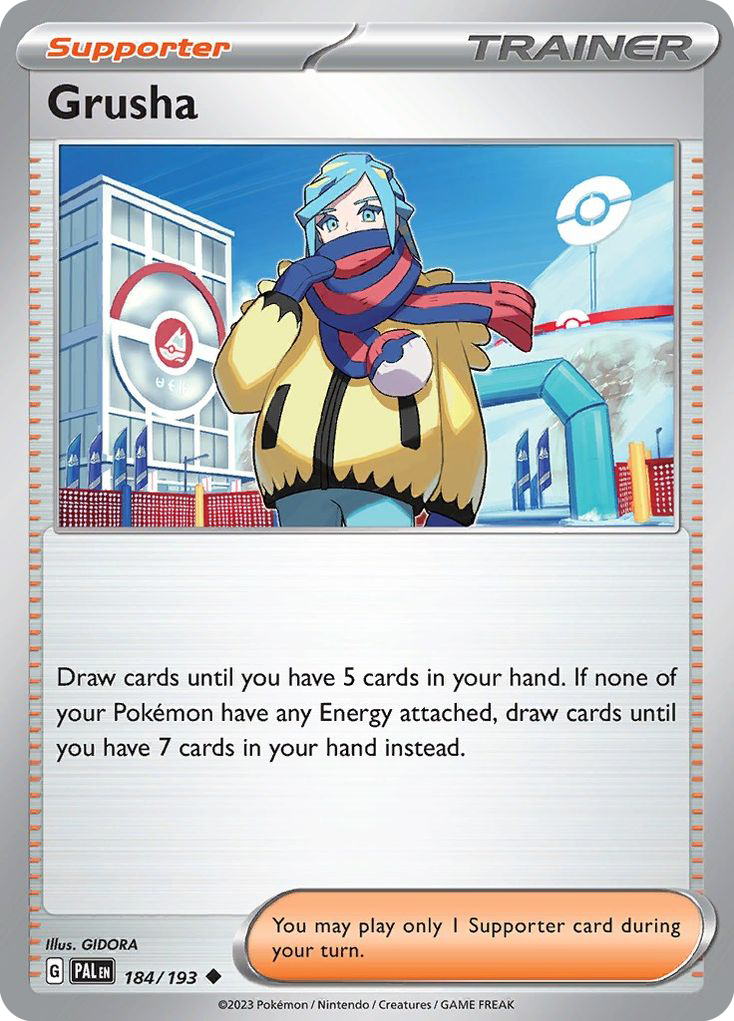 Paldea Evolved Grusha #184/193