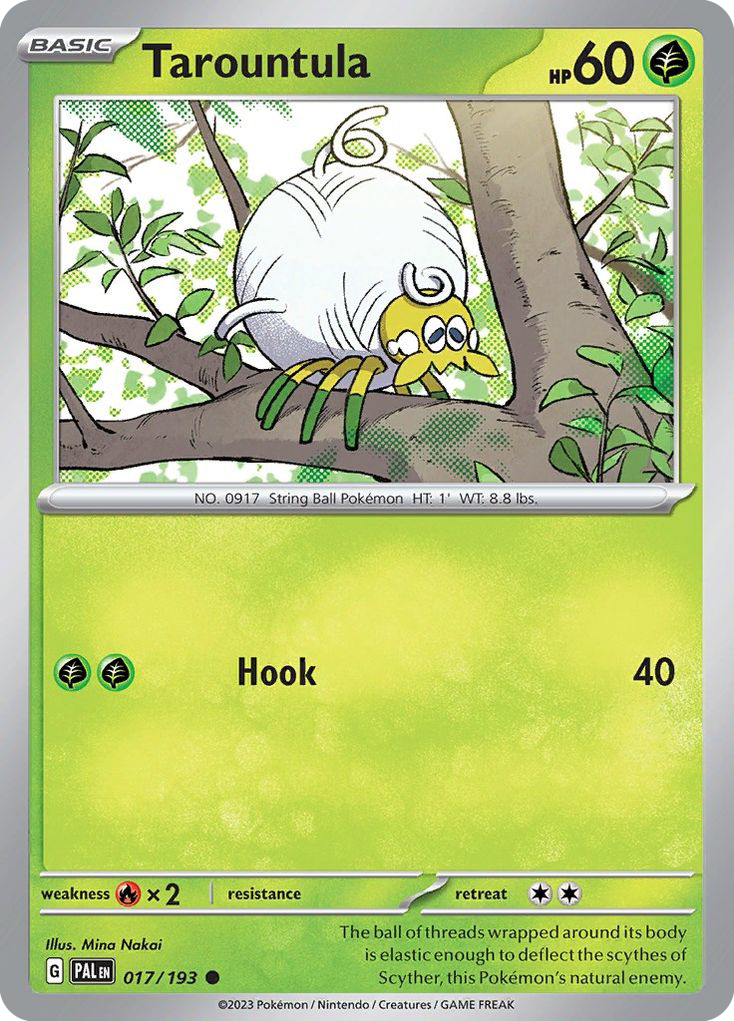Paldea Evolved Tarountula #17/193