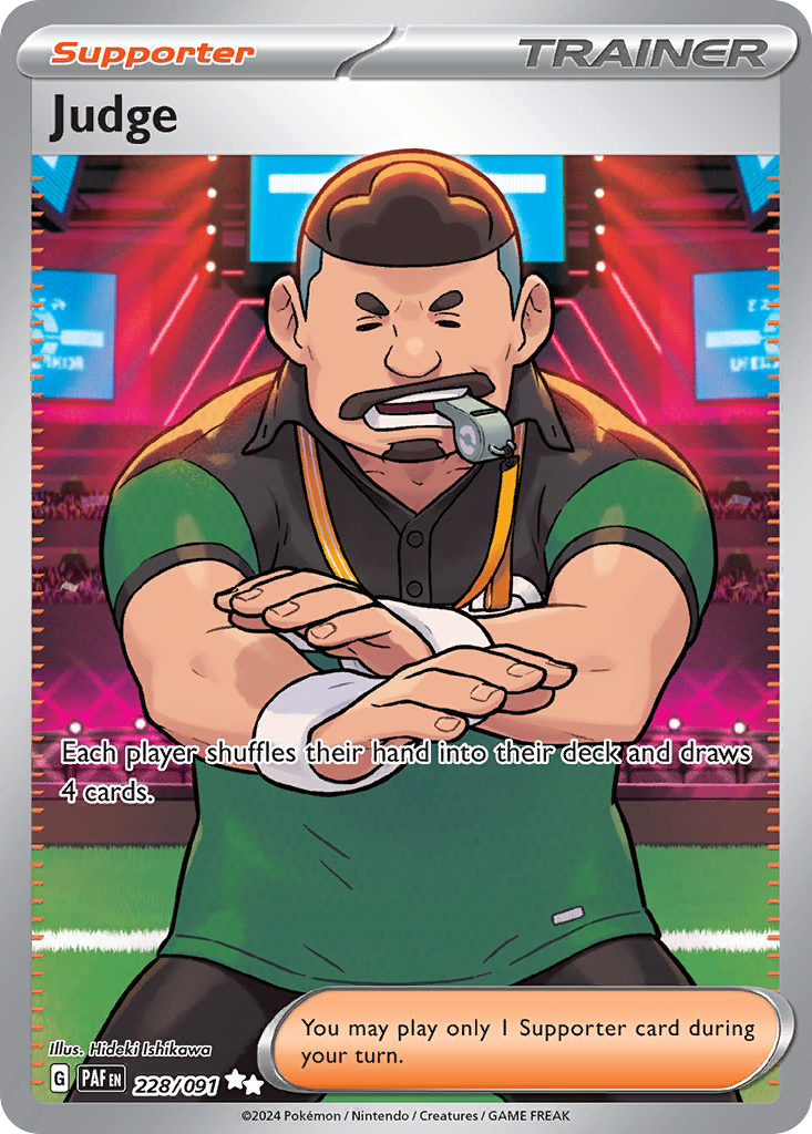 Paldean Fates Judge #228/91