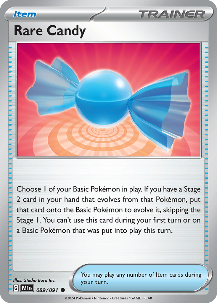 Paldean Fates Rare Candy #89/91