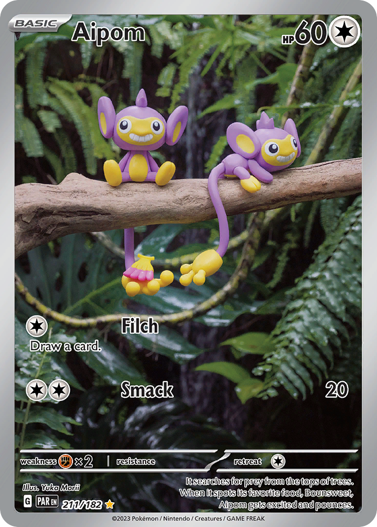 Paradox Rift Aipom #211/182