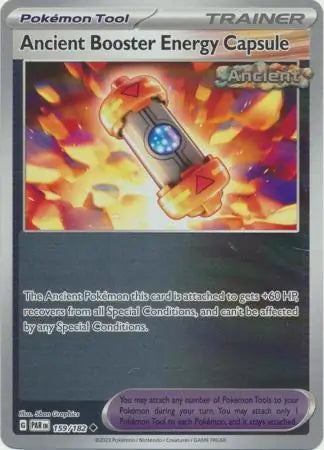 Paradox Rift Ancient Booster Energy Capsule #159/182 reverse